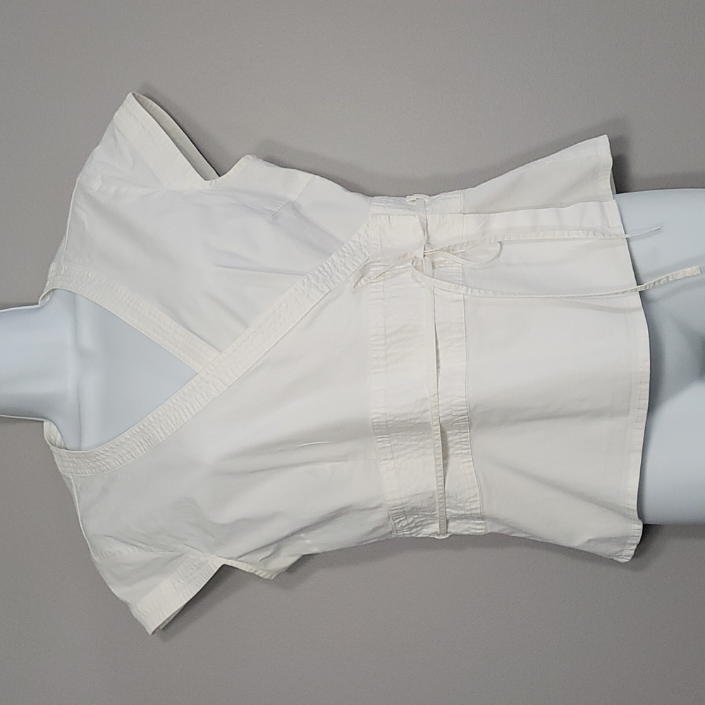Capped Sleeve Cotton wrap around Blouse
